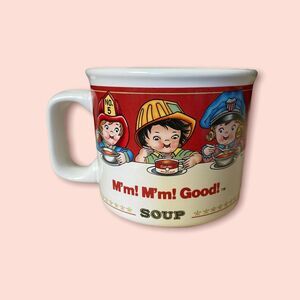 Vintage '97 Campbells Soup Mug Kid Conductor Nurse Doctor Ceramic by Westwood